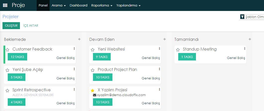 MechSoft - Blog - Proje Yönetimi - Kanban Görünümü